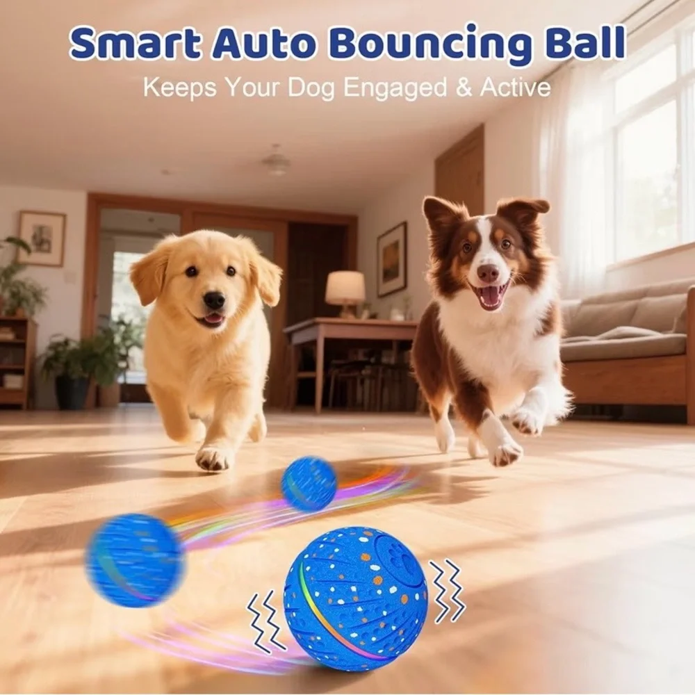 Blue Dog Toy Ball